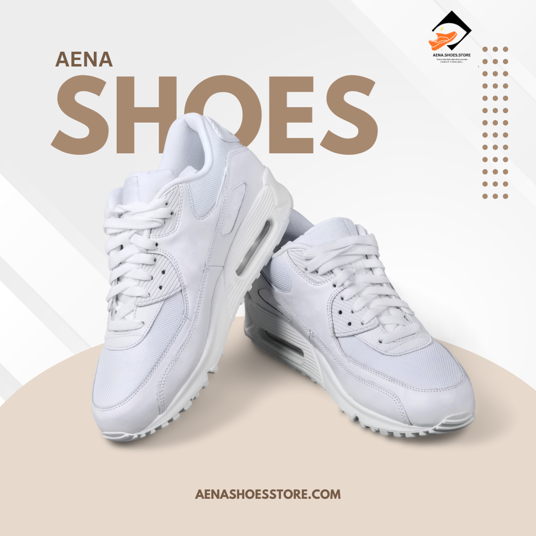 light brown and white simple shoes sale instagram post